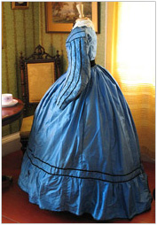 Rachel Cox 1867 wedding dress